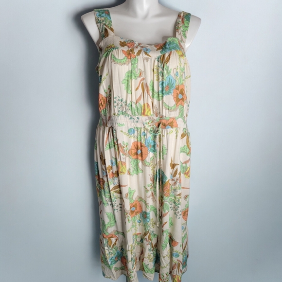 Love & Fire Dresses & Skirts - Love and Fire Cream Floral Sundress Size 1X